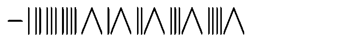 Ongunkan Archaic Etruscan Scrip Font OTHER CHARS
