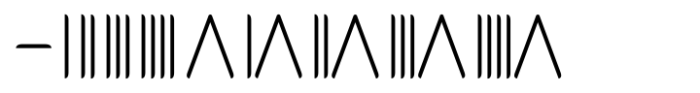 Ongunkan Archaic Etrusk Regular Font OTHER CHARS