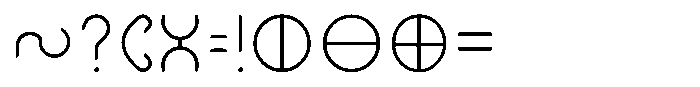 Ongunkan Brahmi Script Font OTHER CHARS
