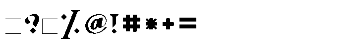 Ongunkan Gothic Family Ongunkan Gothic Bold Modern Regular Font OTHER CHARS