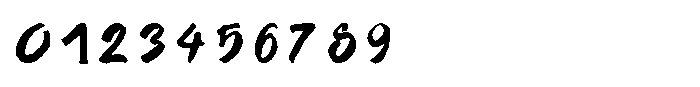 Ongunkan Gothic Family Ongunkan Gothic Manuscript Regular Font OTHER CHARS