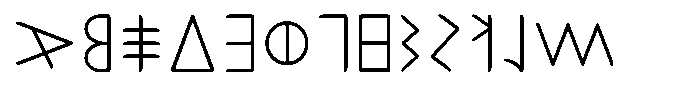 Ongunkan Greek Ionien Ellada Ongunkan Arkaic Greek Ellada Regular FONT