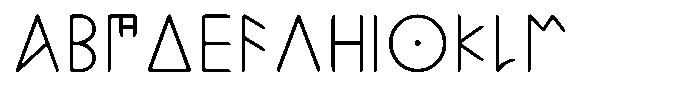 Ongunkan Greek Ionien Ellada Ongunkan Greek Athen Ellada Regular Font UPPERCASE