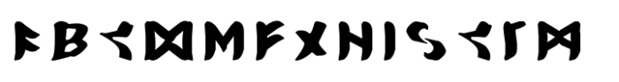 Ongunkan Irk Bitig Viking Regular Font