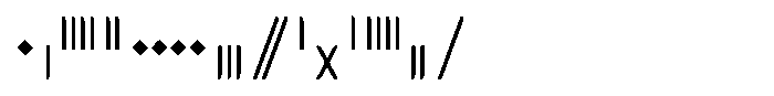 Ongunkan Ogham Family Ongunkan Ogham 6 Regular FONT