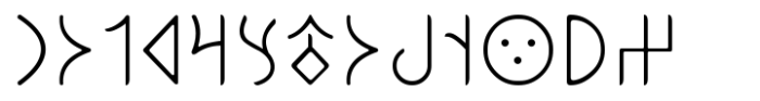 Ongunkan Old Turkic Font UPPERCASE