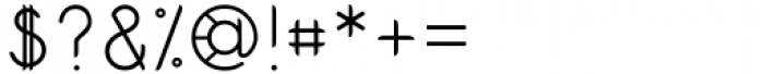 Ongunkan Phrygian Regular Font OTHER CHARS