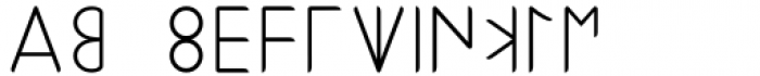 Ongunkan Phrygian Regular Font UPPERCASE