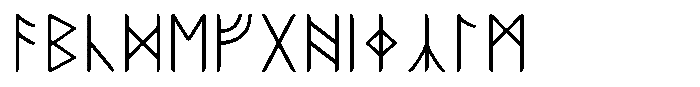 Ongunkan Rune All Letters FONT