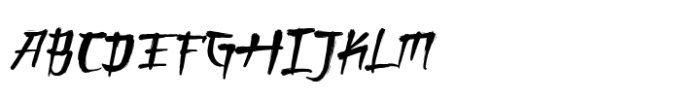 Onigashima Font UPPERCASE