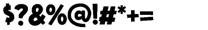 Onlink Regular Font OTHER CHARS
