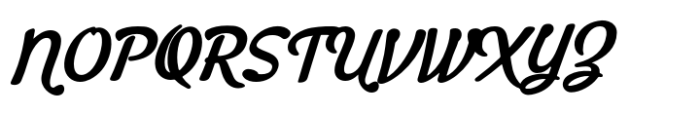 Onlytiful Script Font UPPERCASE