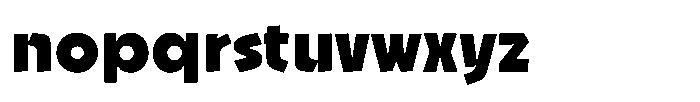Onni Black Font LOWERCASE