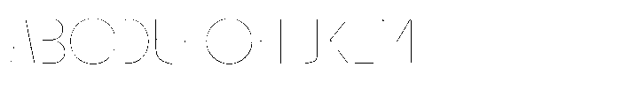 Onni Hairline Font UPPERCASE