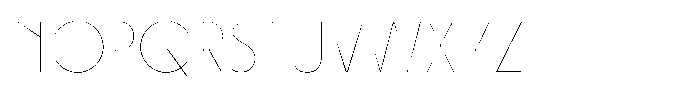 Onni Hairline Font UPPERCASE