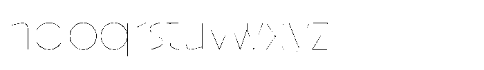 Onni Hairline Font LOWERCASE