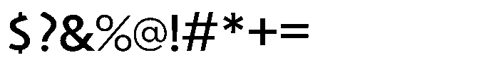 Onni Regular Font OTHER CHARS
