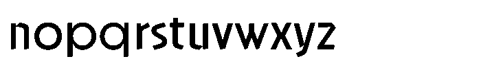 Onni Regular Font LOWERCASE