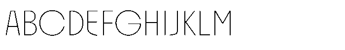 Onni Thin Font UPPERCASE