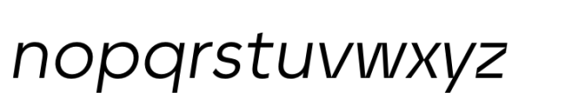 Onry Display Regular Italic Font LOWERCASE