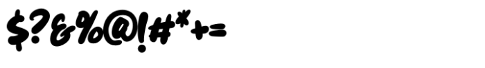 Ontro Buck Regular Font OTHER CHARS