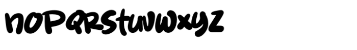 Ontro Buck Regular Font LOWERCASE
