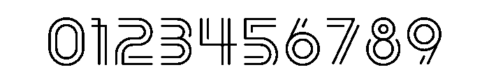 One Two One TwoRegular Font OTHER CHARS