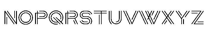 One Two One TwoRegular Font LOWERCASE