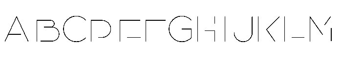 One Two OneLight FONT