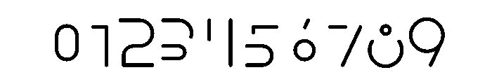 One Two TwoBold Font OTHER CHARS