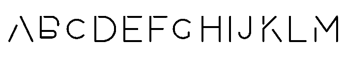 One Two TwoBold Font UPPERCASE