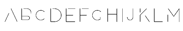 One Two TwoLight FONT