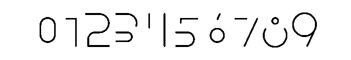 One Two TwoRegular Font OTHER CHARS