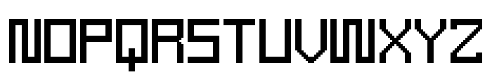 OneTone Checker Font UPPERCASE