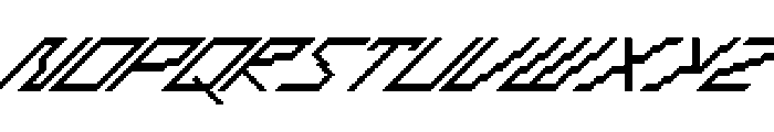 OneTone Ghost Font UPPERCASE