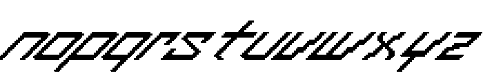 OneTone Ghost Font LOWERCASE