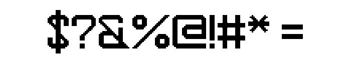 OneTone Jam Font OTHER CHARS