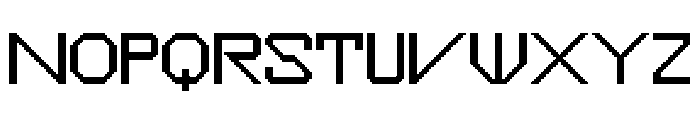 OneTone Madness Font UPPERCASE