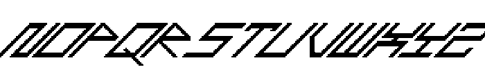 OneTone Selecter Font UPPERCASE