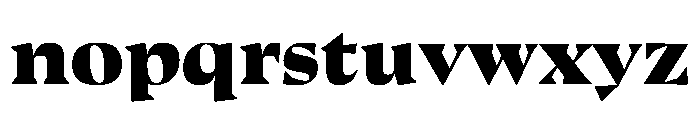 Oni Black Instance Font LOWERCASE