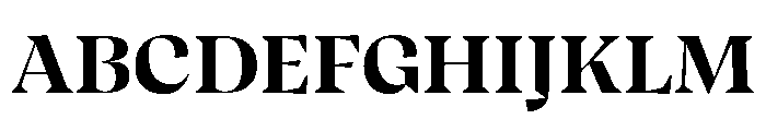 Oni Bold Instance Font UPPERCASE
