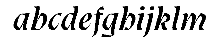 Oni Italic Instance FONT