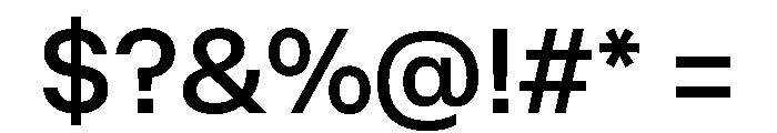 OnsiteArabic Medium Instance Font OTHER CHARS