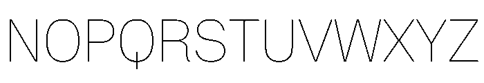 OnsiteArabic Thin Instance Font UPPERCASE