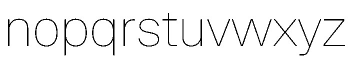 OnsiteArabic Thin Instance Font LOWERCASE