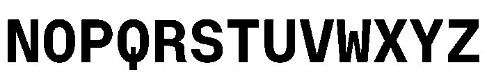 OnsiteMono Bold Instance Font UPPERCASE