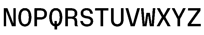 OnsiteMono Book Instance Font UPPERCASE