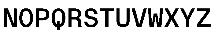 OnsiteMono Medium Instance Font UPPERCASE
