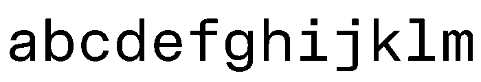OnsiteMono Regular Instance FONT