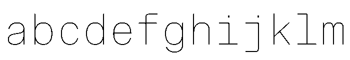 OnsiteMono Thin Instance FONT